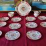 Rare And Vintage 21 Piece Royal Albert Lady Carlyle Bone China Tea Set For 6 Person Setting Made In England Image 5
