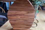 Lamp - timber with moving lathes for you to shape to your liking