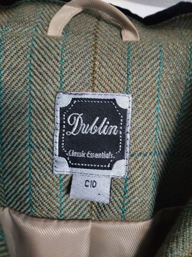 Quality Girls Tailored Tweed Show Equestrian Horse Jacket By Dublin