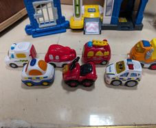 toot toot drivers - 8 vehicles + police station building
