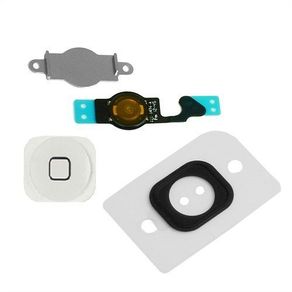 iPhone 5 Home Button Assembly Menu Button, Key Cap, Flex Cable Replacement