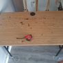 Wooden Desk  100 x 55 cm Image 2