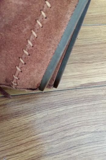 ASH suede wedge fringe shoes stud detail 6/39