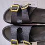 Women Buckle Decor Flatform Slidder Sandals Image 4