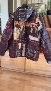 Jean Michel Basquiat x Members Only Puffer Jacket XL Like New