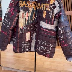 Jean Michel Basquiat x Members Only Puffer Jacket XL Like New