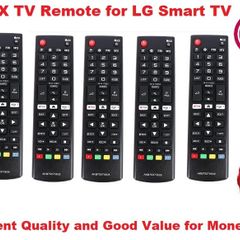 5 X Smart TV Remotes Control AKB75375608 for Many LG Models