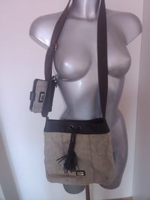 Storm London cross body shoulder canvas bag and purse Perfect condition Postage included
