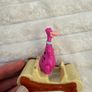 Burger King The Flintstones Rollers 1993 Pt 4 Dino Part is Missing Approx. 8 cm. Used Please see photos Image 6
