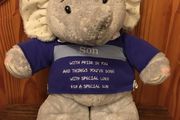 Elliot and Buttons Elephant Plush Soft Toy