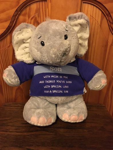 Elliot and Buttons Elephant Plush Soft Toy