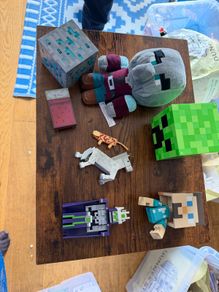 minecraft toys bundle