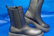 New Look Chunky Platform Chelsea Boots  Black  Size UK 4 / EU 37 Brand New