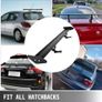 Universal Rear Wing Adjustable Brackets 53In Aluminum Alloy Car Spoiler Tuning Accessory Installed on Hatchback Trunk Image 2