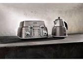 Beige Kettle and Toaster Set