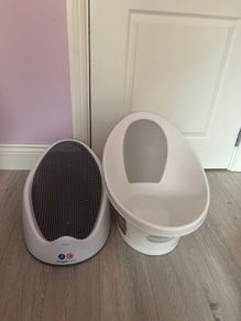 Baby bath and bath seat