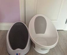 Baby bath and bath seat