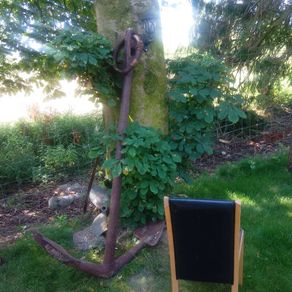 Rare 19th Century Admiralty Pattern Anchor Authentic Maritime Antique | 175cm