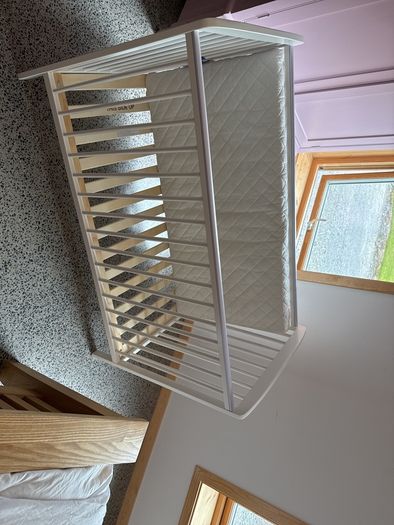 Baby Elegance Cot & new Mamas Papas mattress