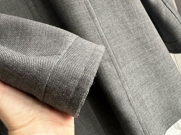 Grey French Connection military style coat