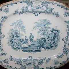 Antique plate (13"x11")