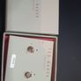 New Earrings Ted Baker gold color with large sparkling stone RRP 39 euro NEW & BOXED Image 3