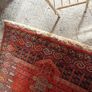 Vintage rich fringed rug Image 3