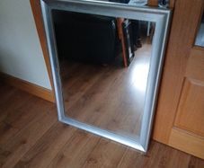 Large Silver mirror