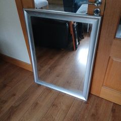 Large Silver mirror