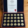 Complete Set of Gold plated 24 commemoratives of 'The Most Expensive Coins in the World' Image 2