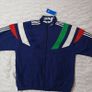 Adidas Originals Mens Balanta 96 Track Top Jacket - Medium - Dark Blue - Trefoil Image 4