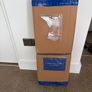String folding desk table Image 10
