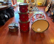 Vintage 5 x Piece Tama Swingstar Drumkit 1980's Including Snare Stand