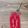 "Santa's Magic Key" Christmas Plaque & Vintage Key Set Image 2