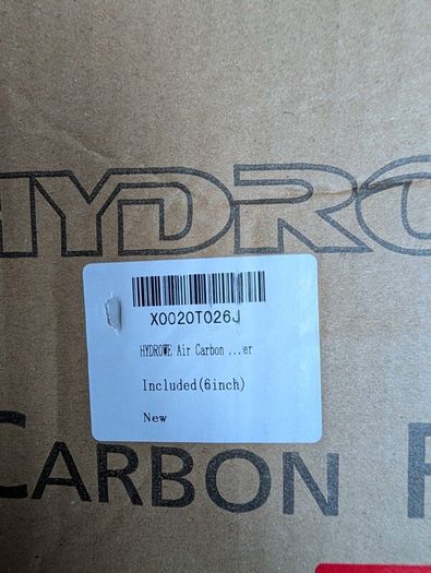 Hydrowe carbon filter 6"