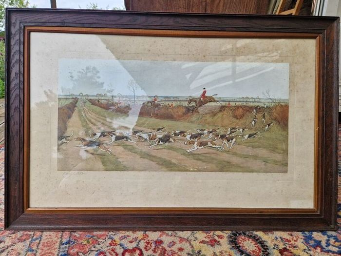 Cecil Aldin, signed Print.
