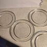 SET OF 4 Vintage, Thick Glass Coasters/Casters Image 4