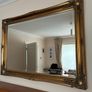 Ornate antique overmantel mirror Image 7