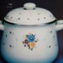 New Pot beautiful reto cookware 1989 unopened Image 4