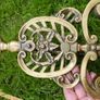 Victorian Brass Fire Dog or Antique Andiron Image 7