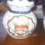 Vintage 3 Chinese Mini Vases. The set includes two slender necked vases and one wider Scalloped Rim Jar, in good condition, postage available or collection Image 3
