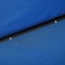 Outdoor Parasol with LED Lights and Steel Pole 300 cm Azure Image 4