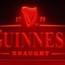 Guinness Neon Light Sign Lamp Gift Crest Decor Image 3