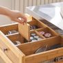 Kitchen Cabinet Stainless Steel Worktop Kitchen Island High-Quality Bamboo Image 5