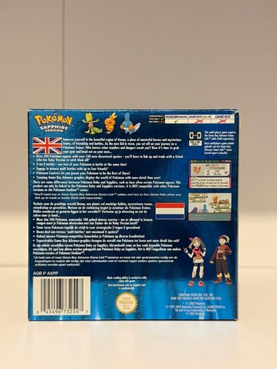 Pokemon Sapphire Nintendo Gameboy Advance