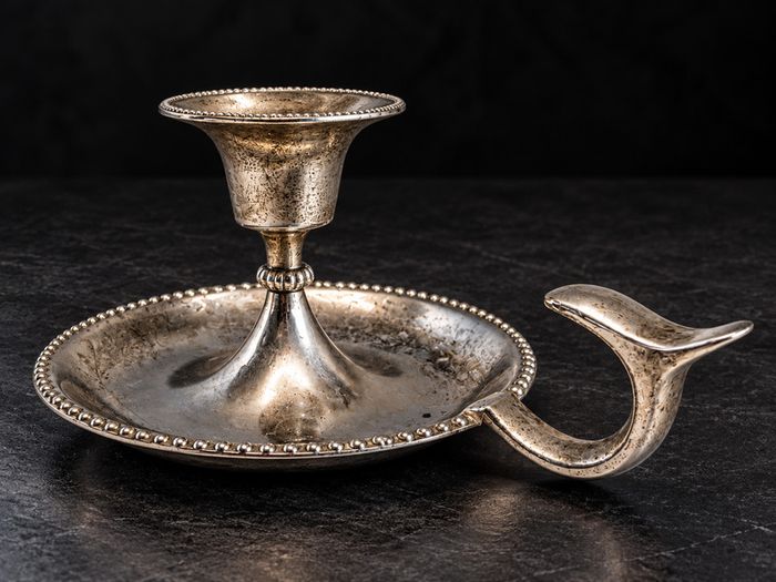 Vintage Chamberstick Candle Holder