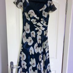 Fenn Wright Manson dress navy and white