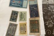 old german notes 10 euro each