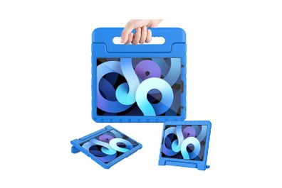 For iPad Pro 11 2018 Case Kids Shockproof Tablet Smart Cover Handle Stand EVA New Blue - FHT17IPTK1