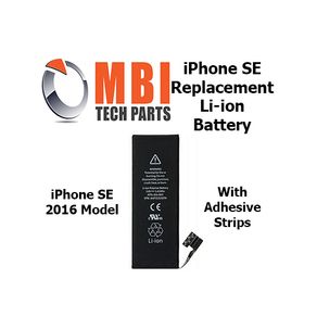 iPhone SE 2016 Replacement Rechargeable Li-ion Battery 1624mAh 0 Cycle